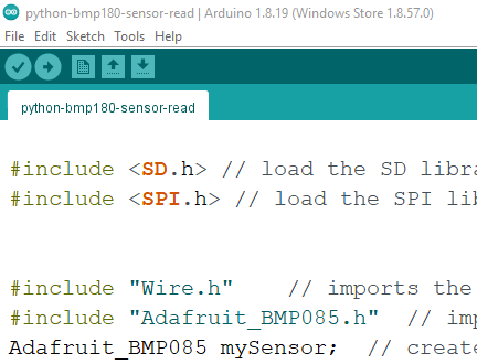 Arduino IDE picture