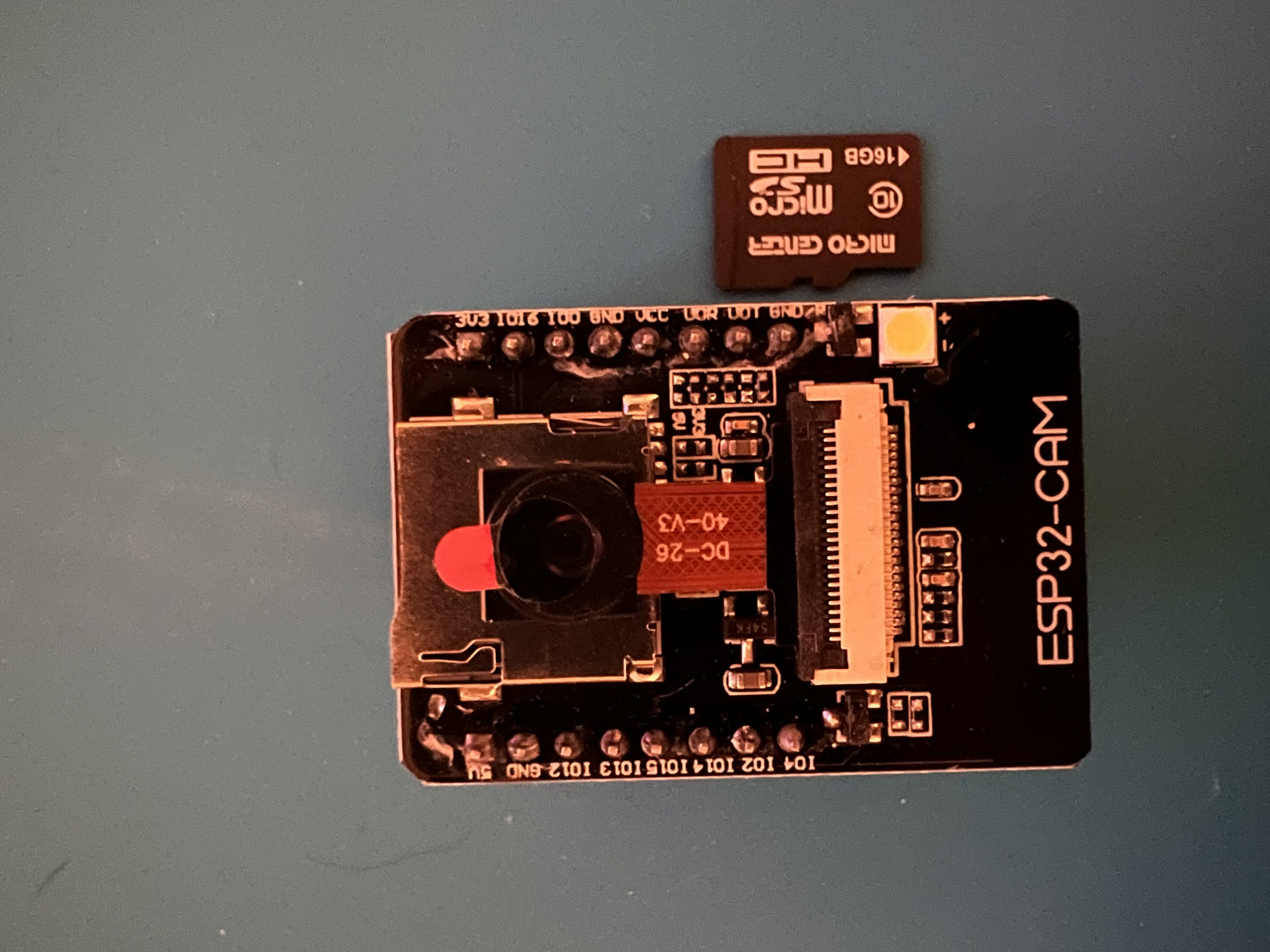 ESP32 Camera Madule Camera Attached