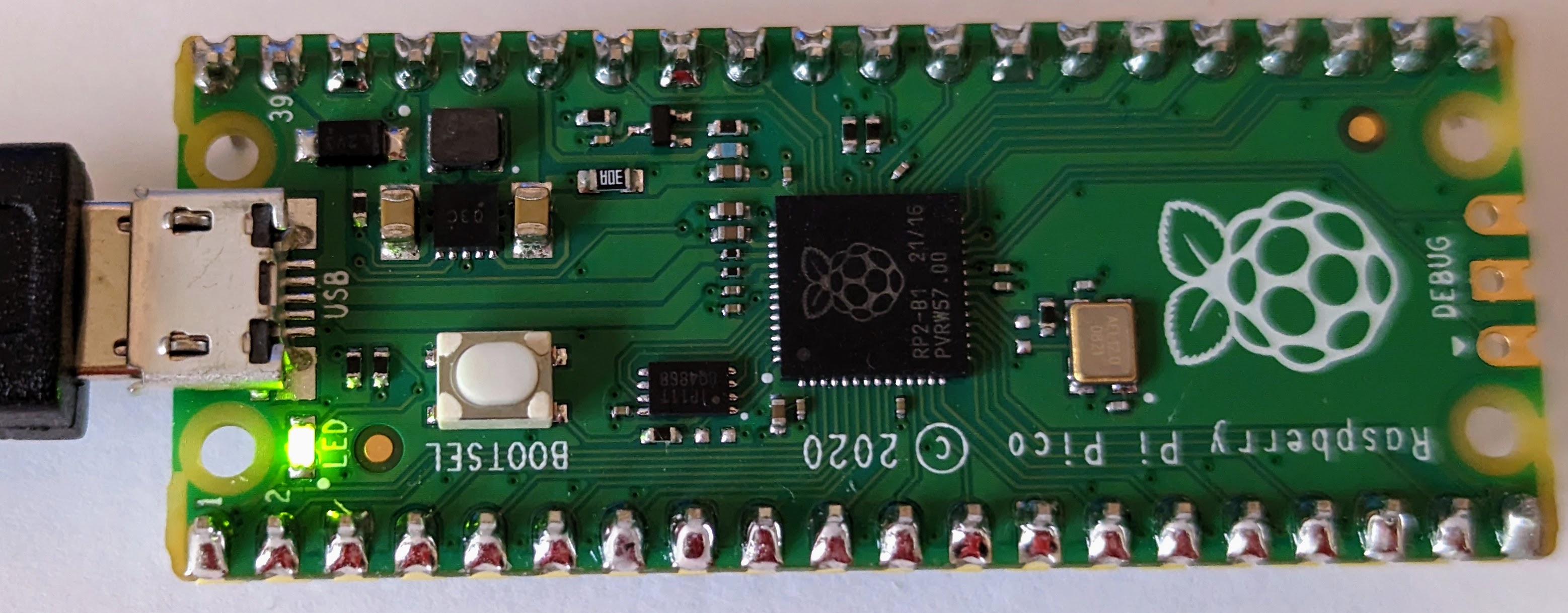 Raspberry Pi Onboard LED On