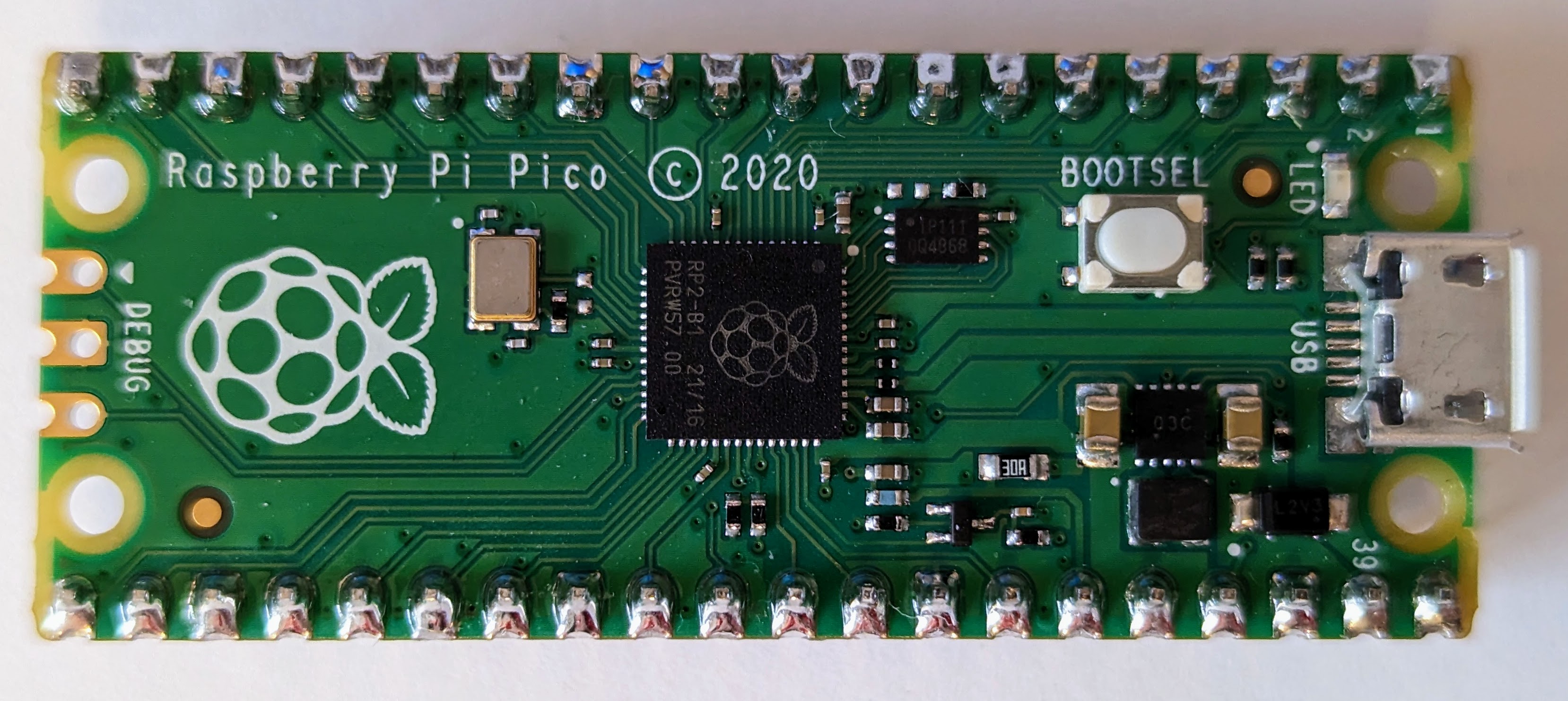 Raspberry Pi Pico Top